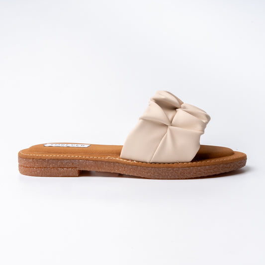 Dragonfly Dash - Beige Flats