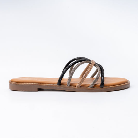 Walk All Day - Black Flats