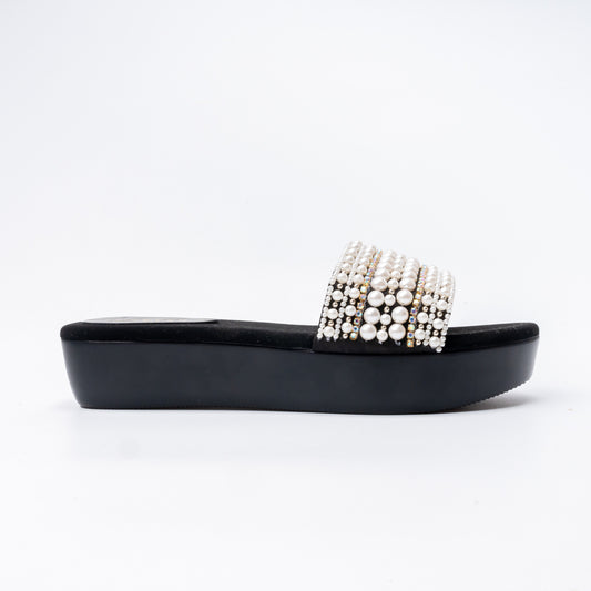 Sole Comfort - Black Platform Heels