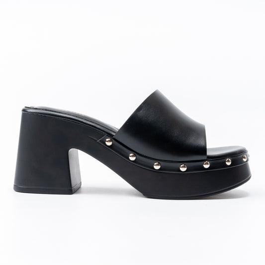 Bareform - Black Casual Heels