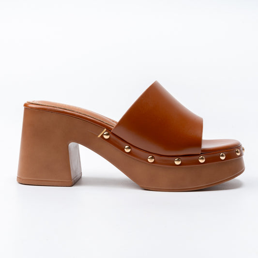 Bareform - Camel Casual Heels