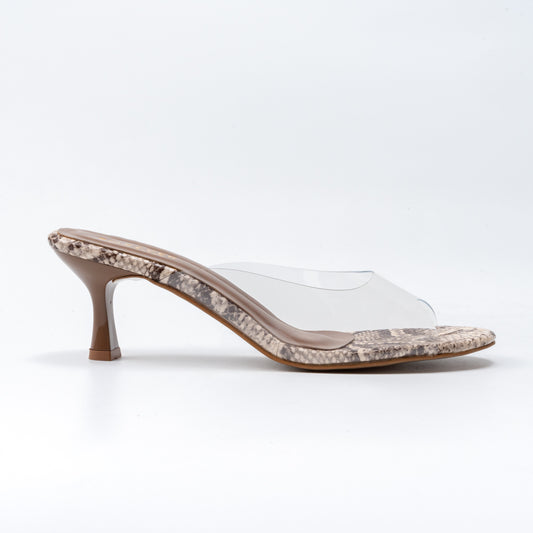 Crystal Python - Brown Mules