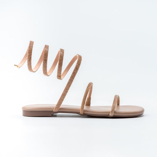 Sole Warrior - Rose Gold Flats