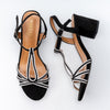 Twilight T-Strap - Black Sandal