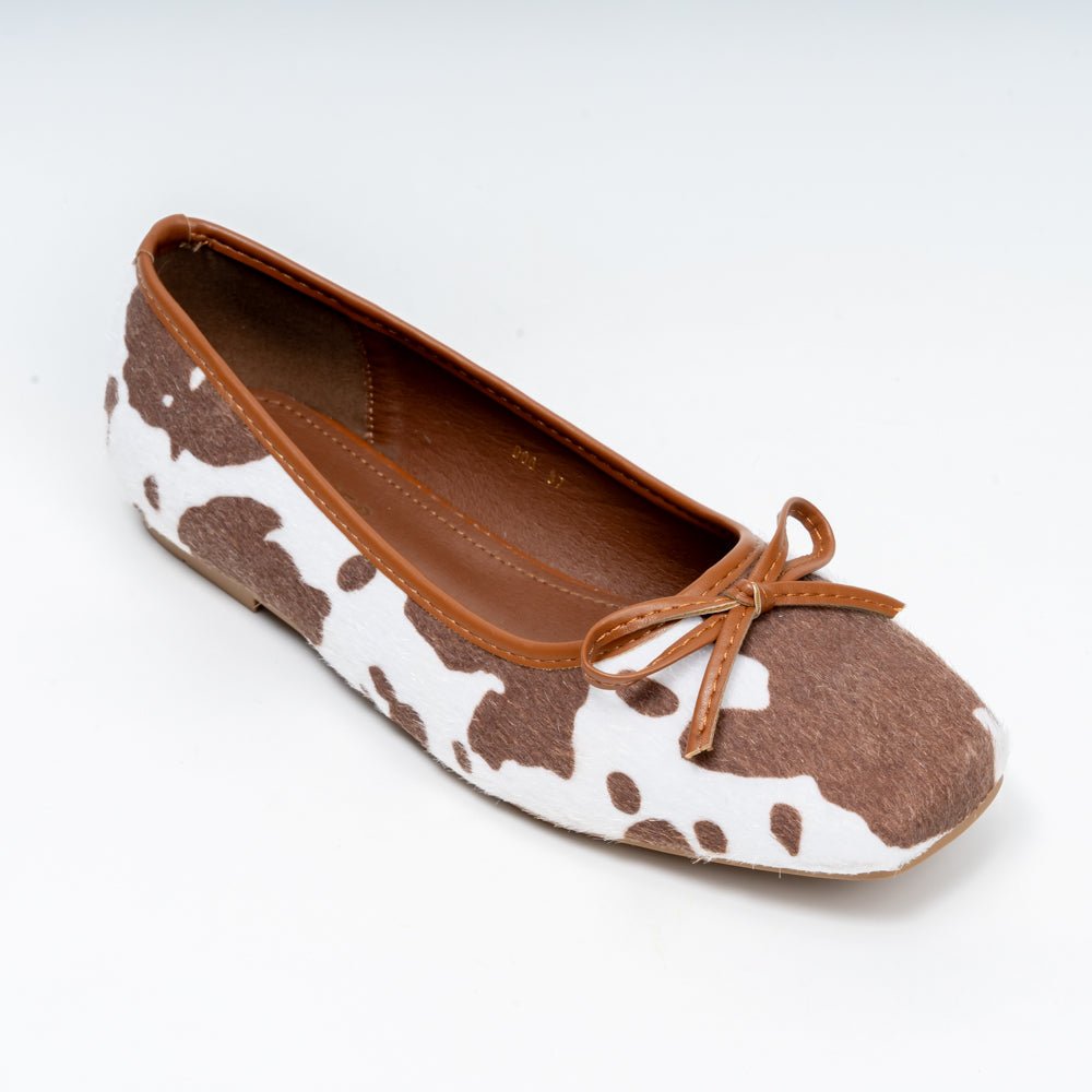 Holy Cow - Brown Flat Ballerinas - view 3