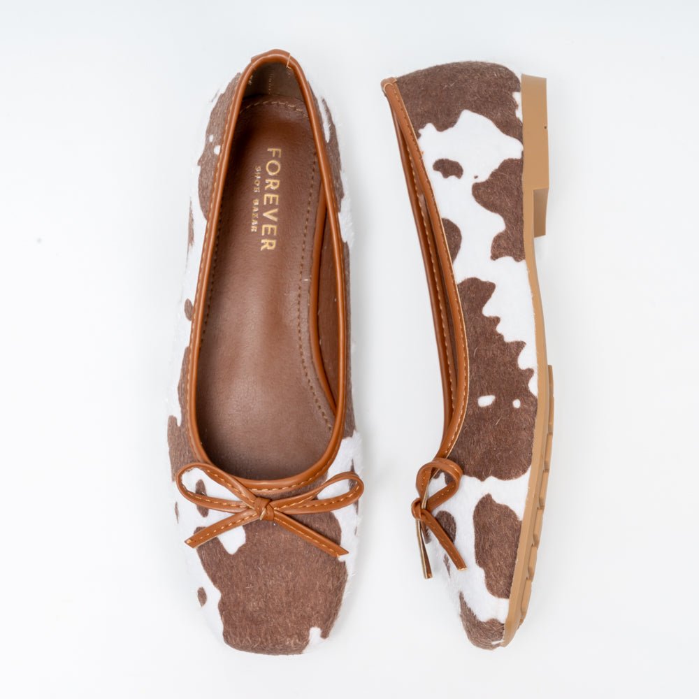 Holy Cow - Brown Flat Ballerinas - view 5