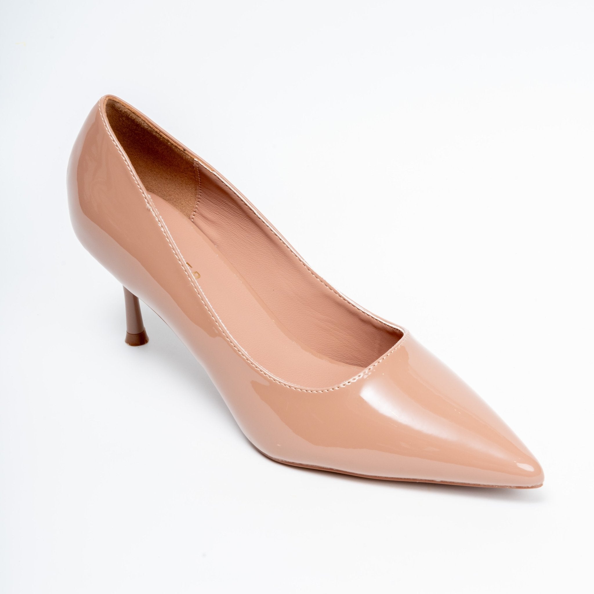 Signature Pointed - Beige Pumps - view 2
