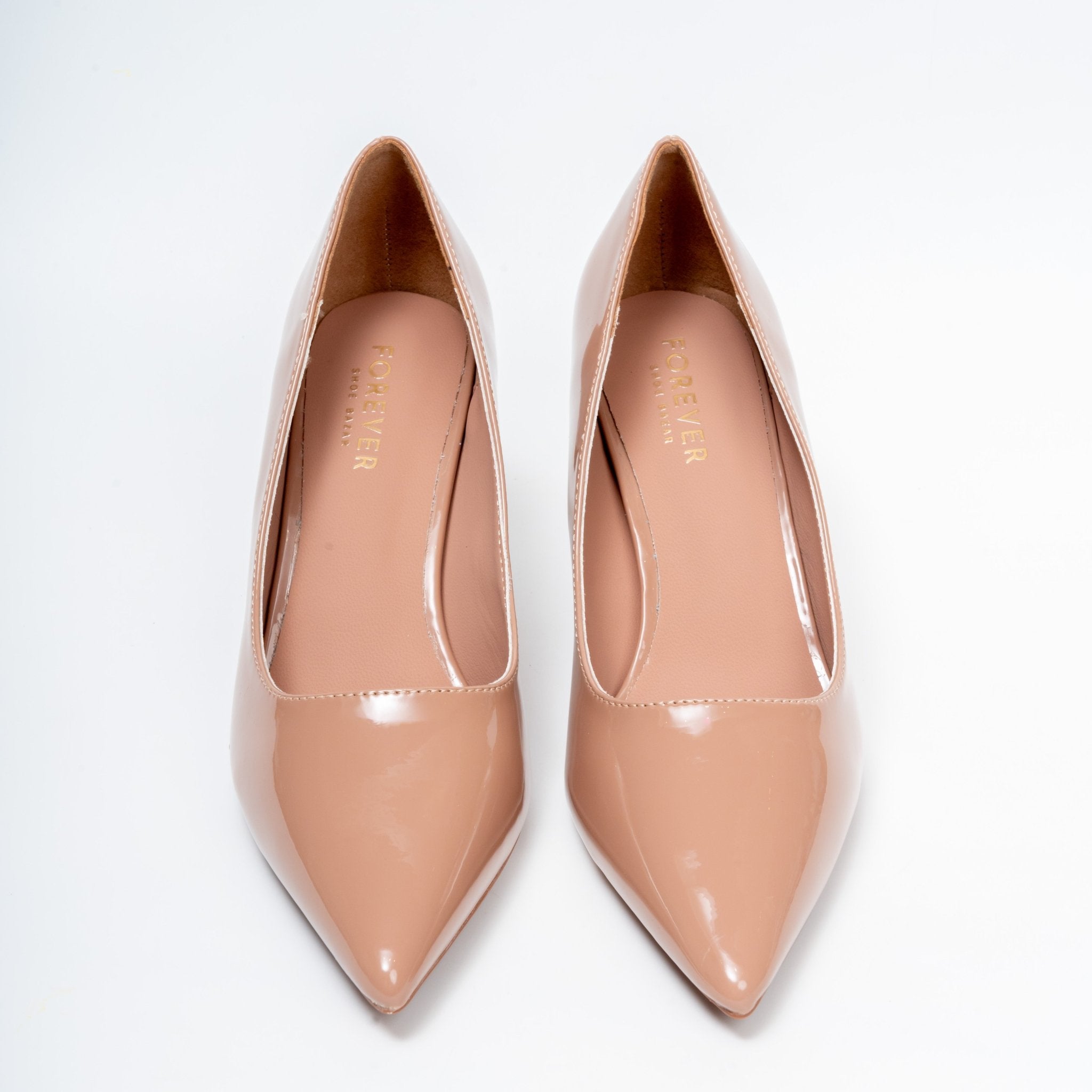 Signature Pointed - Beige Pumps - view 3