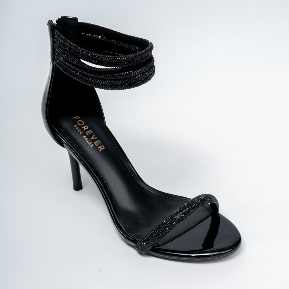 Not My Problem - Black Partywear Heels . - view 3