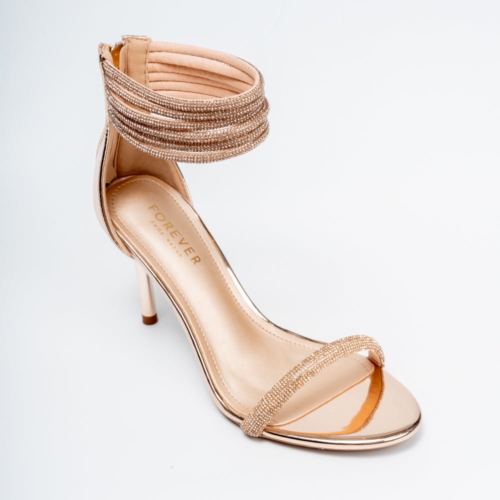 Not My Problem - Champagne Partywear Heels . - view 3