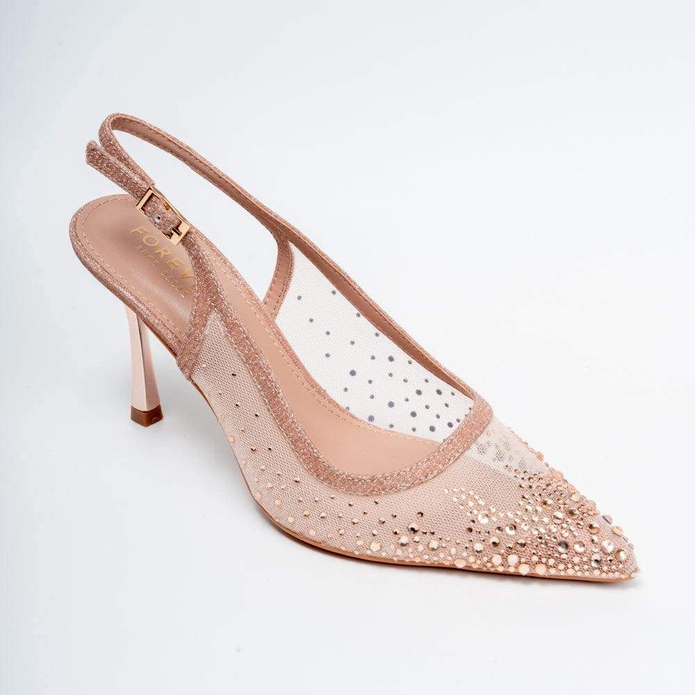 Say My Name? - Champagne Party Heels. - view 3