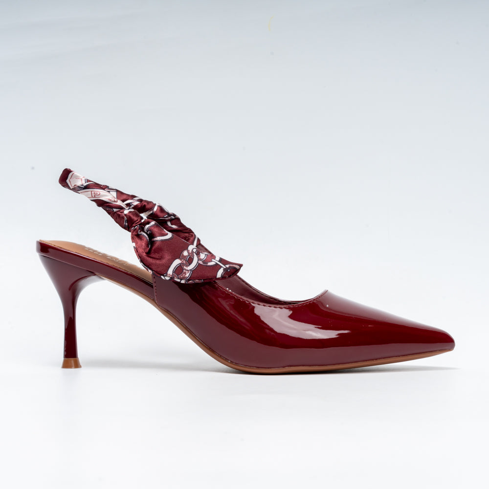 Scarf Strap - Maroon Heels