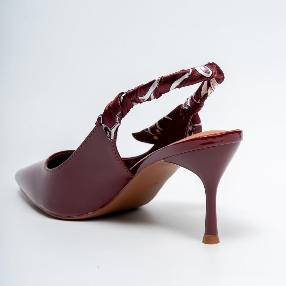 Scarf Strap - Maroon Heels - view 5