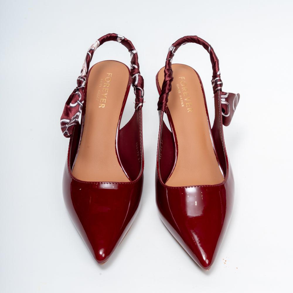 Scarf Strap - Maroon Heels - view 3