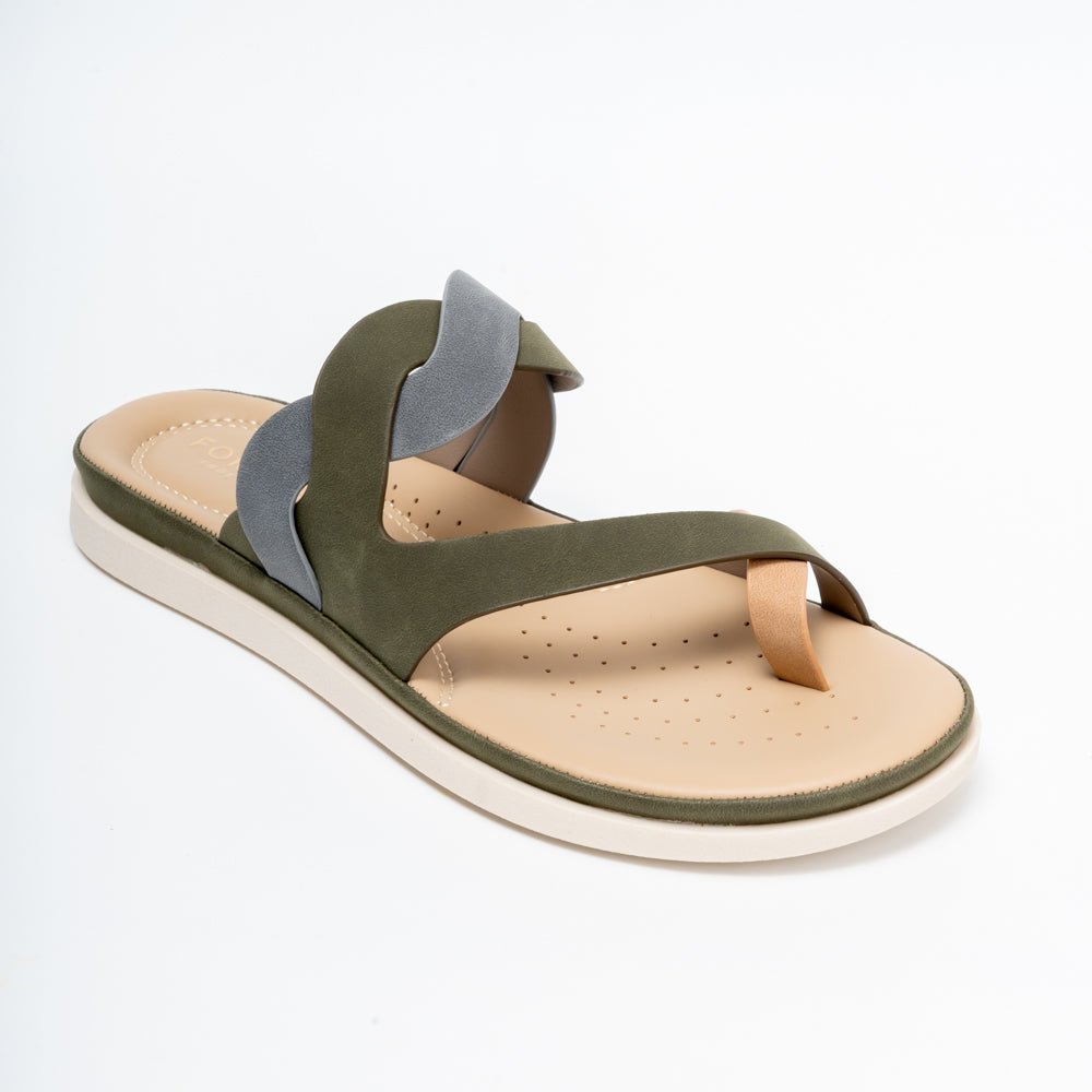 Aura Canyon Comfort - Green Slip-On - view 2