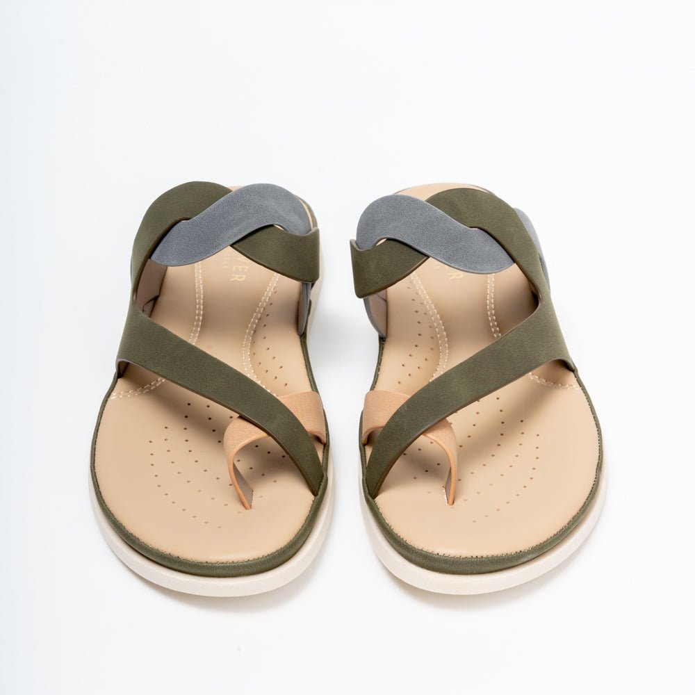 Aura Canyon Comfort - Green Slip-On - view 3