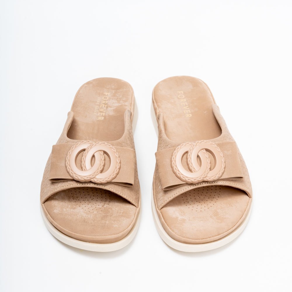 Klyra - Apricot Casual Flats - view 3
