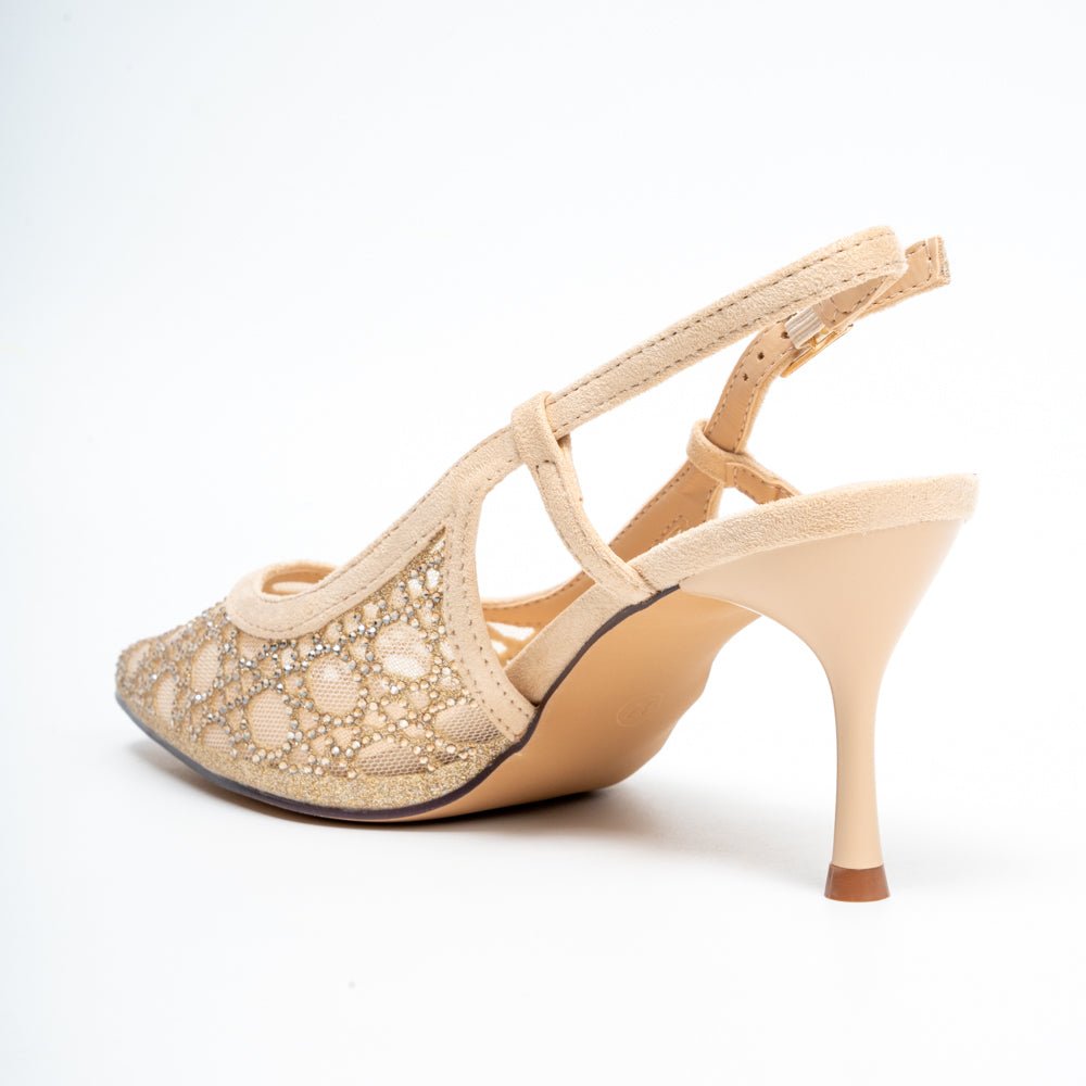 Opulent Lace - Gold Stiletto - view 5