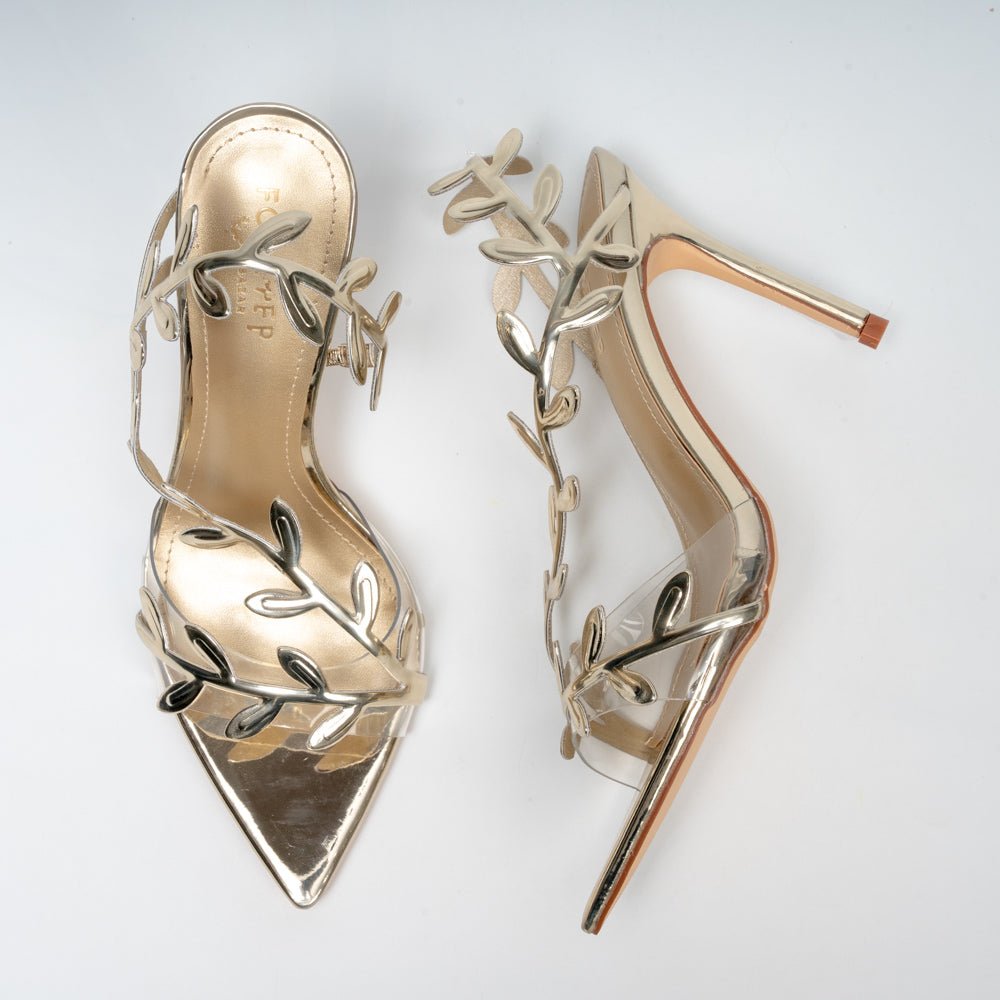 Celestial Leaf - Gold Sandal - view 5