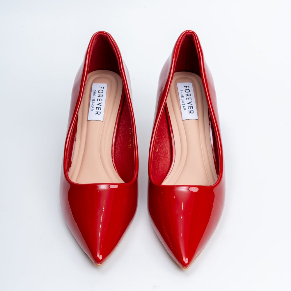 Solaris Stilettoes - Red Casual Heels - view 4