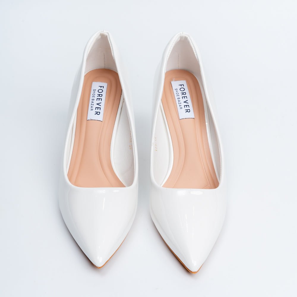 Solaris Stilettoes - White Casual Heels - view 4