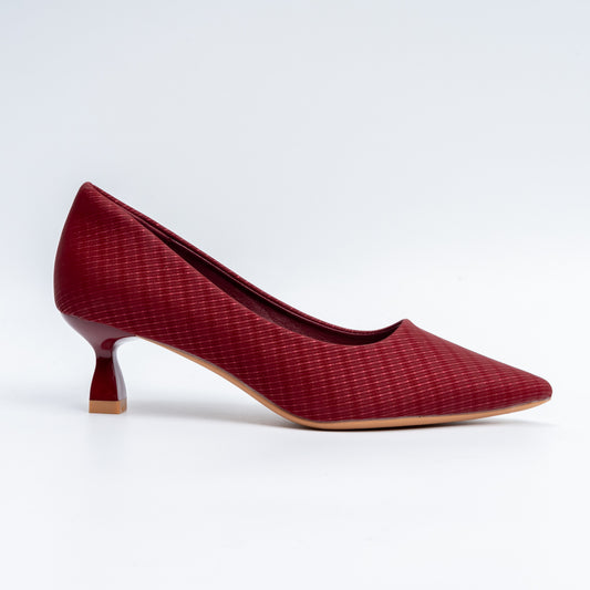 Ivy Heel - Maroon Casual Pumps