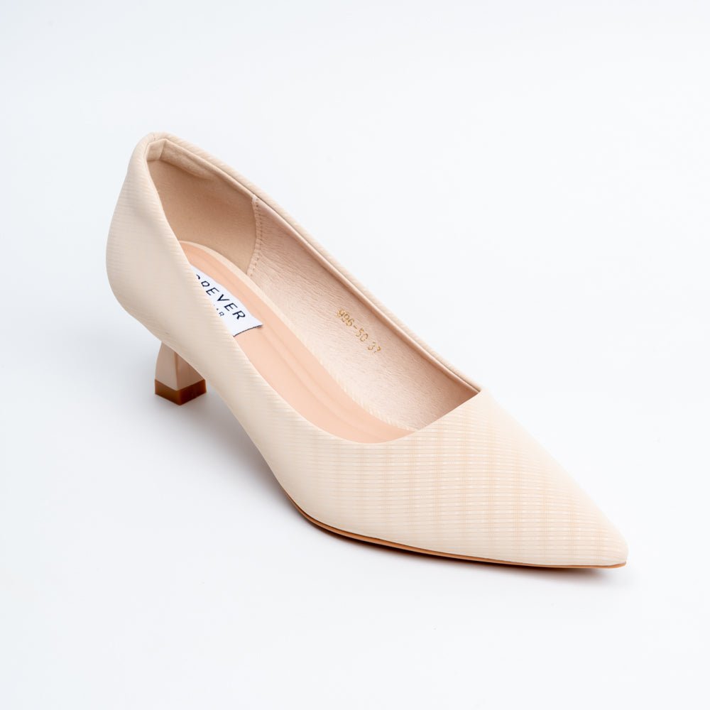 Ivy Heel - Beige Casual Pumps - view 3
