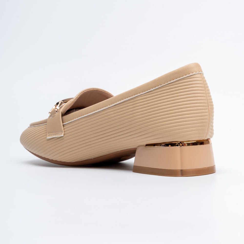 Textures Tales - Khaki Casual Loafers - view 5