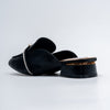 Aria Pearl - Black Casual Mules