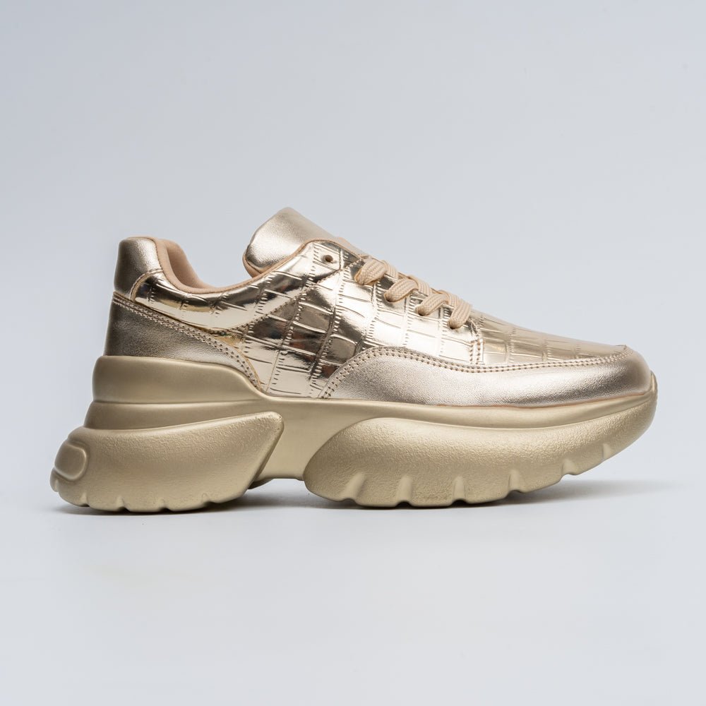 Glow Getter - Gold Sneaker