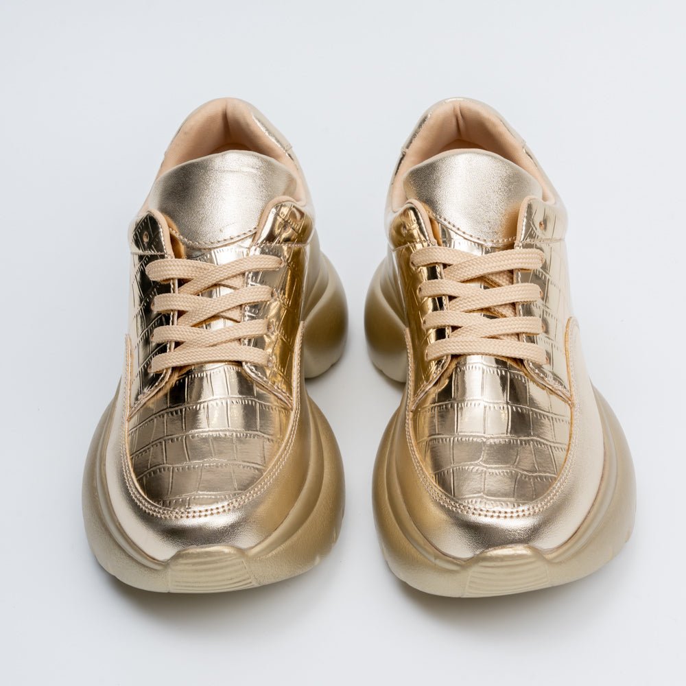 Glow Getter - Gold Sneaker — view 4
