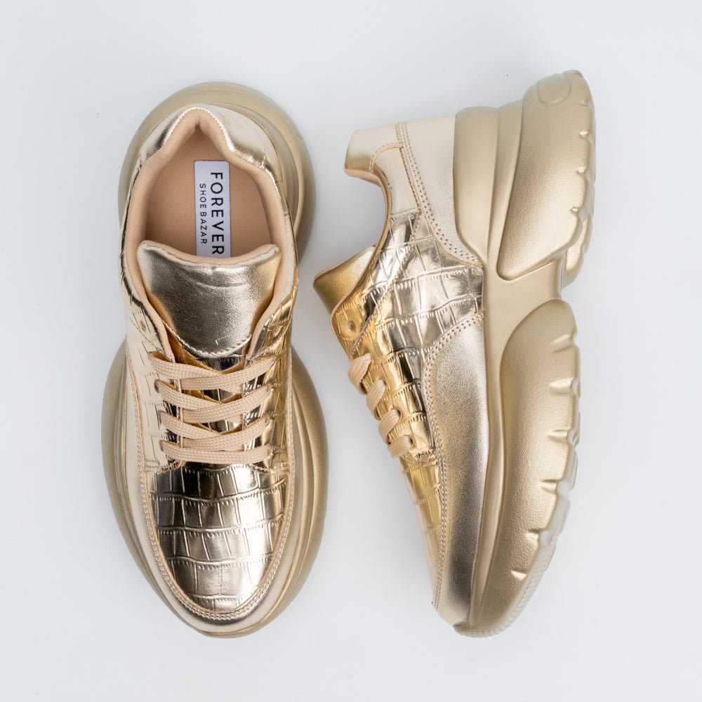 Glow Getter - Gold Sneaker — view 5