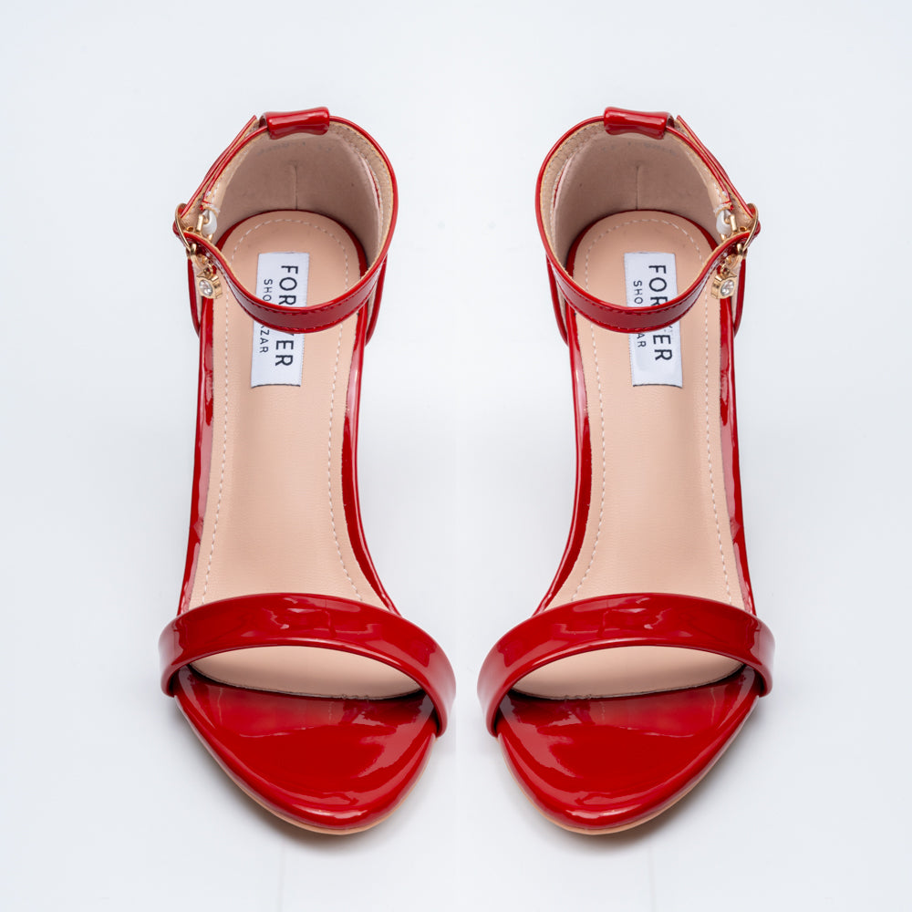 Empress Of Hearts - Red Casual Heels . - view 4