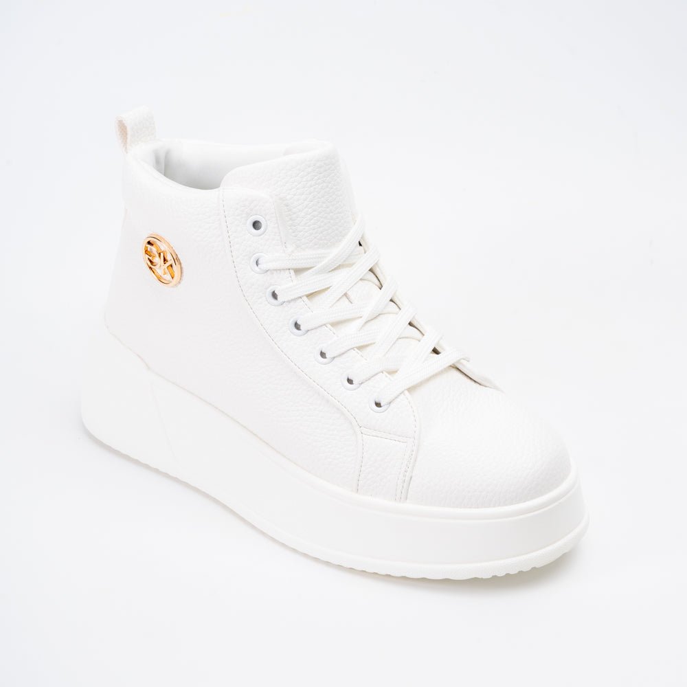 Signature Mark - White Casual Sneakers - view 2