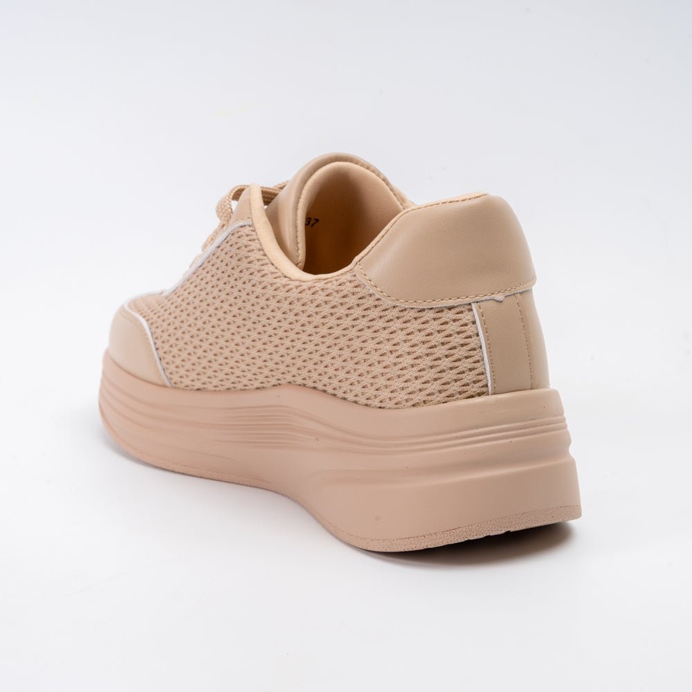 MeshMile - Beige Casual Sneaker - view 5