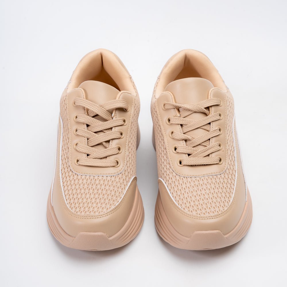 MeshMile - Beige Casual Sneaker - view 3