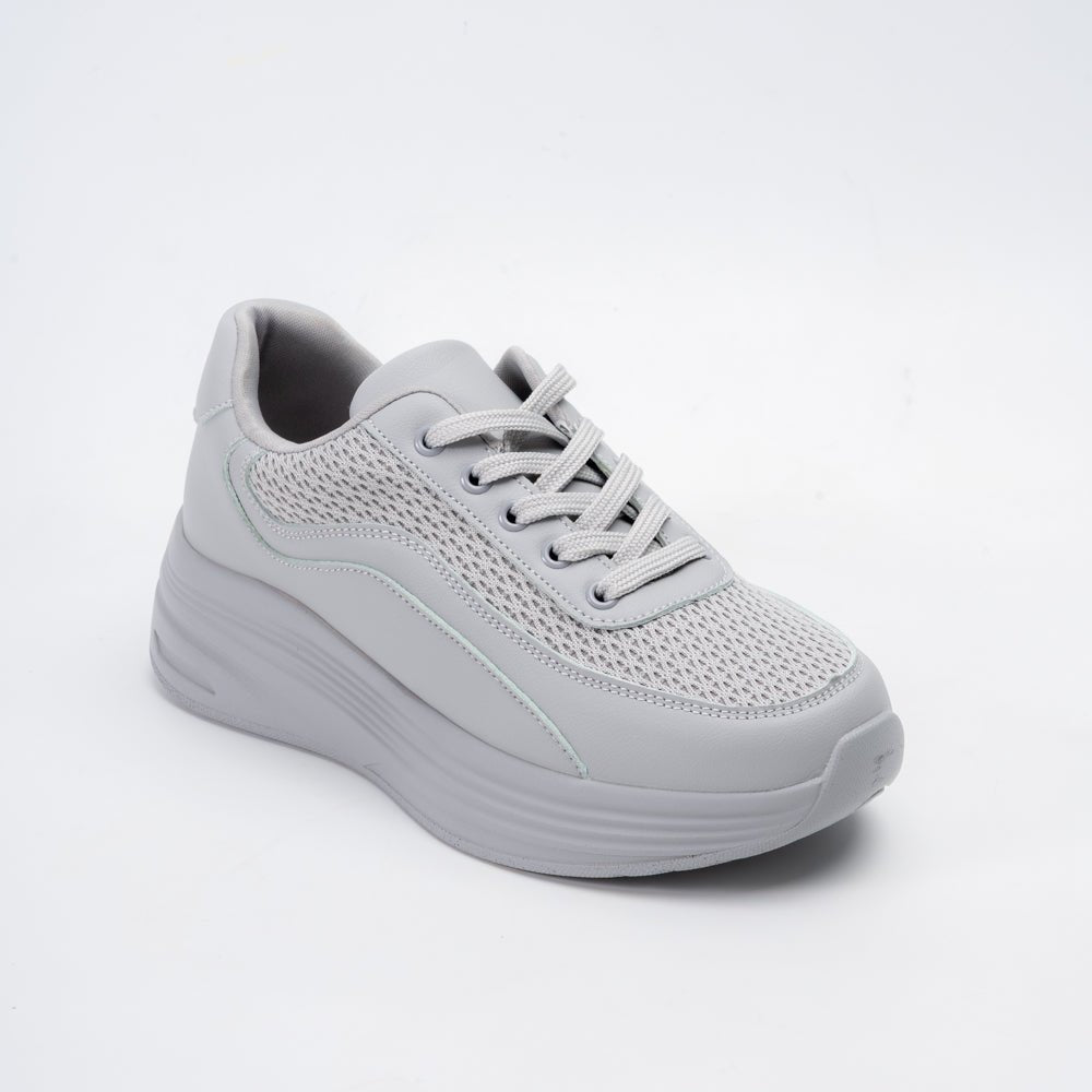 MeshMile - Grey Casual Sneakers - view 2
