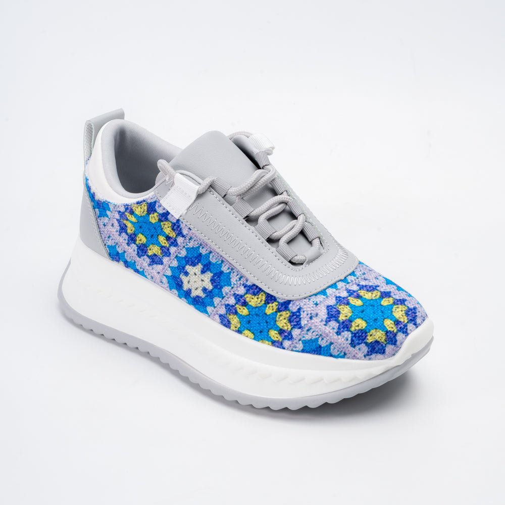 Color Pop Street - Grey Casual Sneakers - view 2