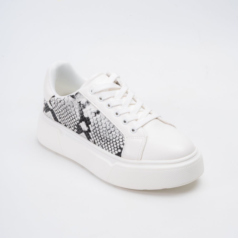 Desert Python - White Sneakers - view 2