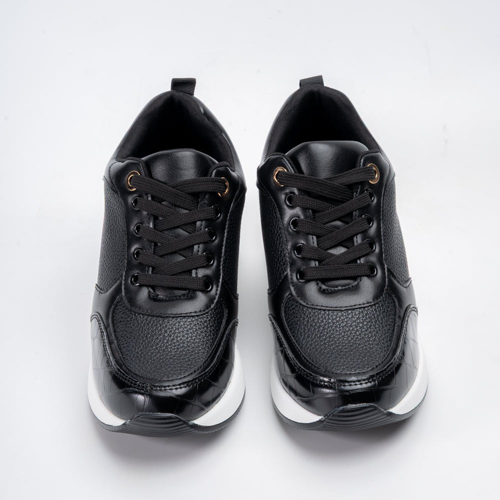 GlossGrid - Black Sneakers - view 3