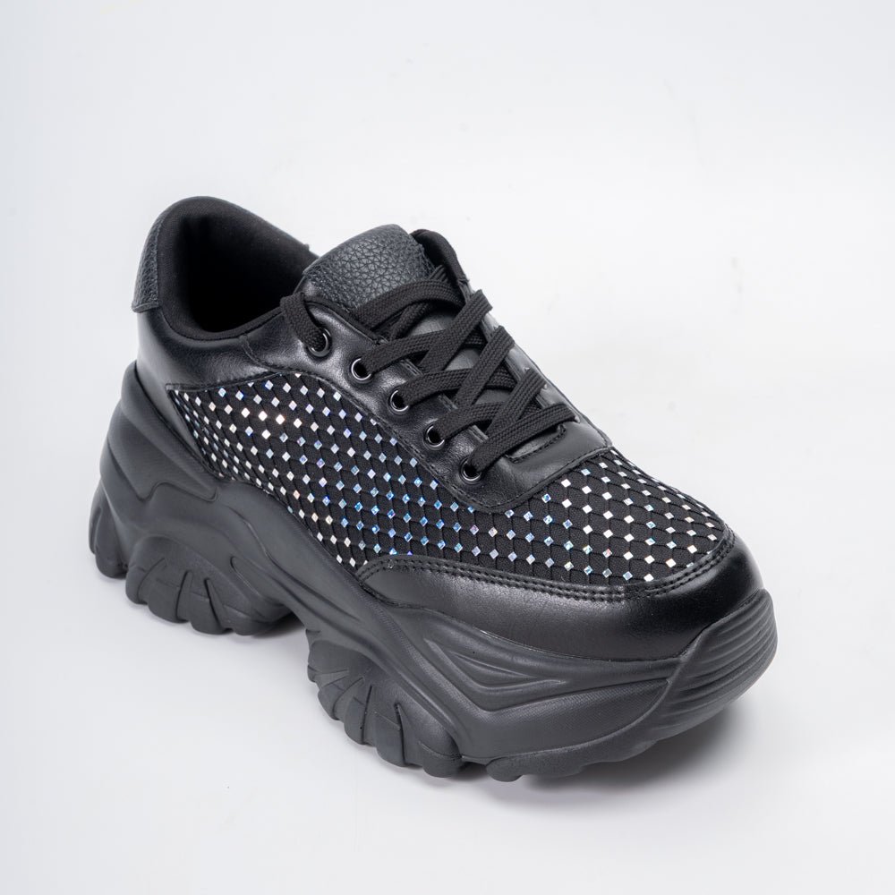 Shadow Shimmer - Black Fancy Shoes - view 2