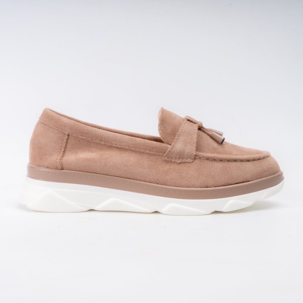 Shadow Stroll - Khaki Casual Loafers