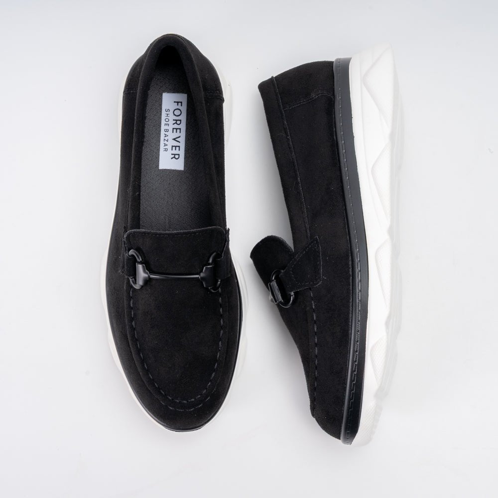 FlexWalk - Black Casual Loafers - view 4