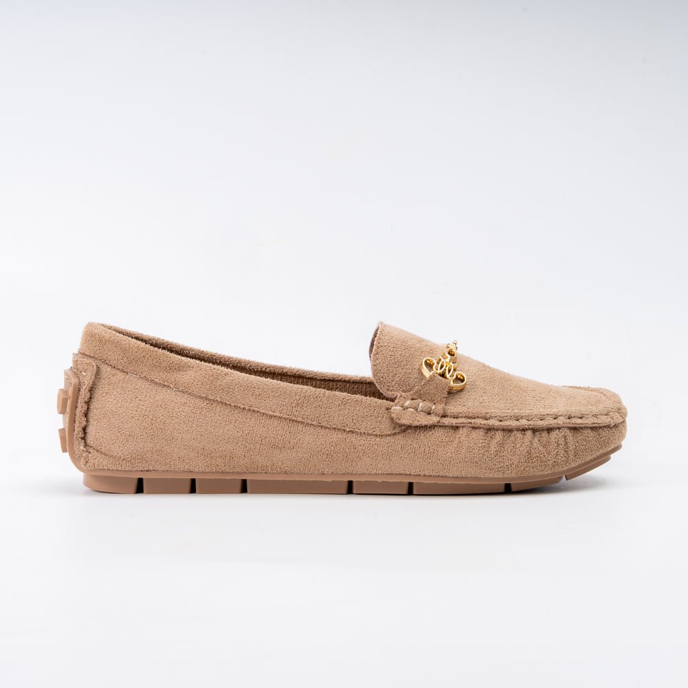 Elegance Drive - Khaki Loafers - view 2