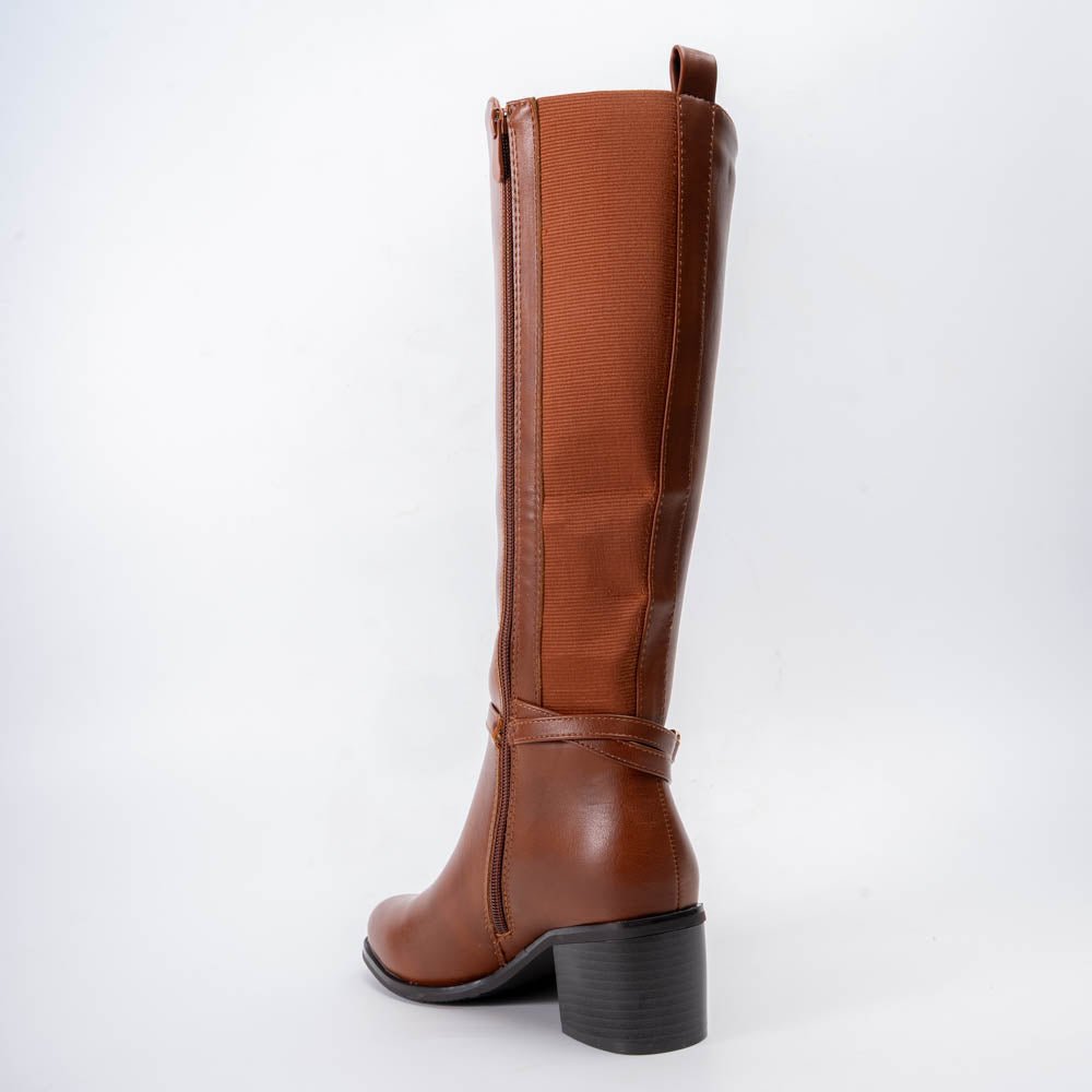 Equestrian Luxe - Camel Casual Boots - view 5