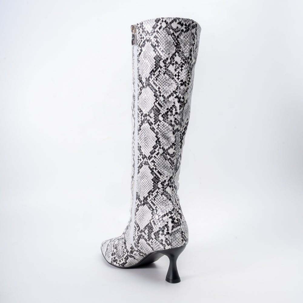 Timeless Heel - Snake Casual Boots - view 5