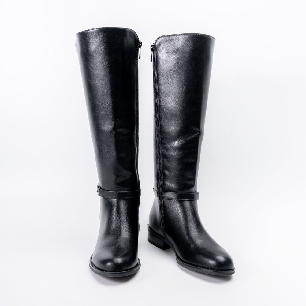 Regal Rider – Black Casual Boots - view 4