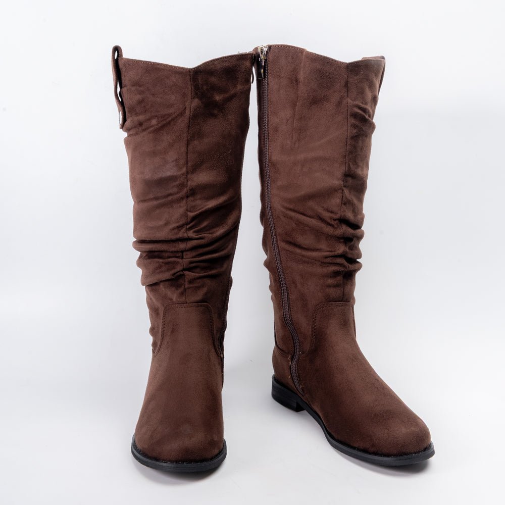 Cozy Slouch - Coffee Casual Boots - view 4