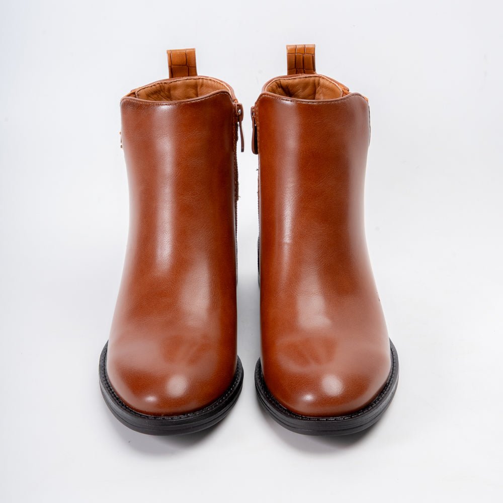 Swift Edge - Camel Ankle Boots - view 3