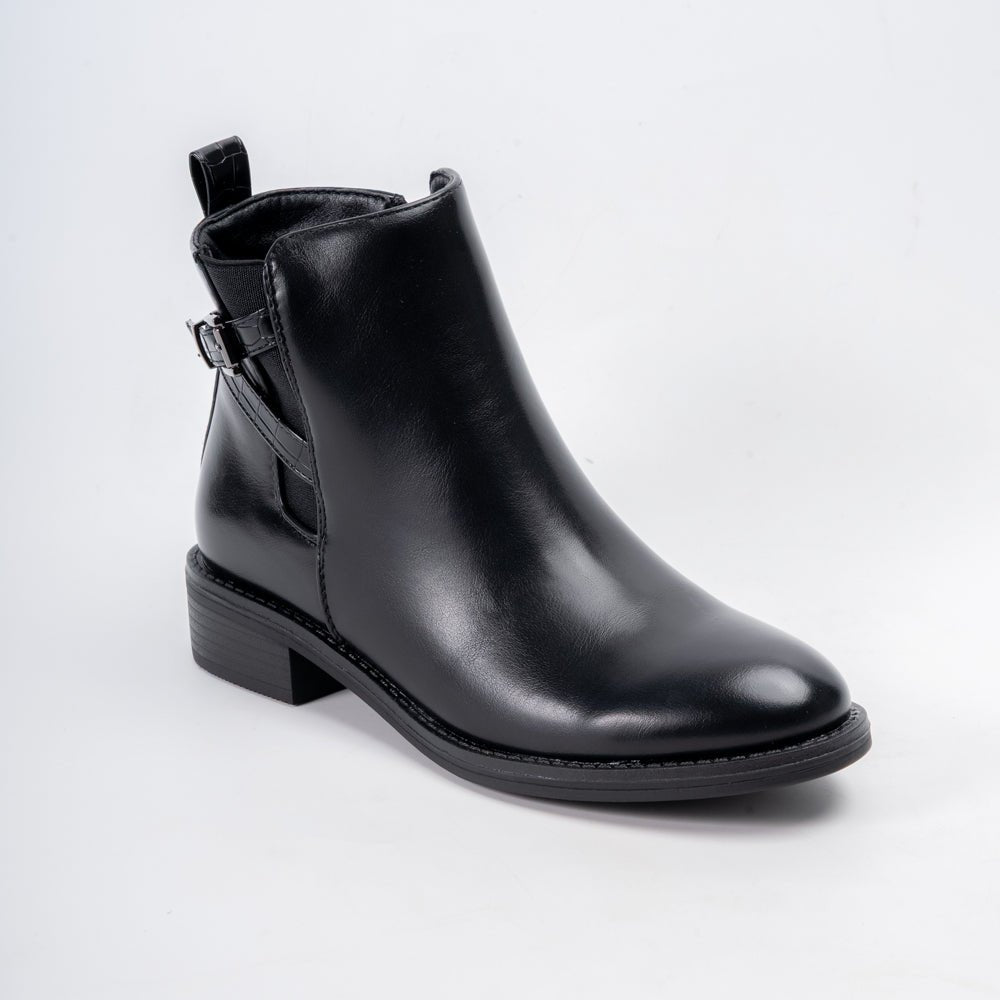 Swift Edge - Black Ankle Boots - view 2